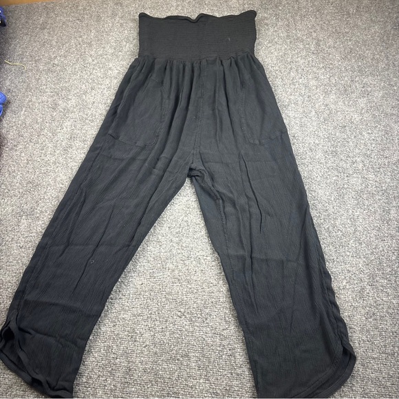 Prana Pants - PRANA Women’s Black Tube Top Jumpsuit size: Medium